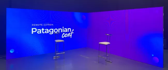 Alquiler de Pantallas LED para eventos - Imágenes del Sur | Evento Patagonia Conf