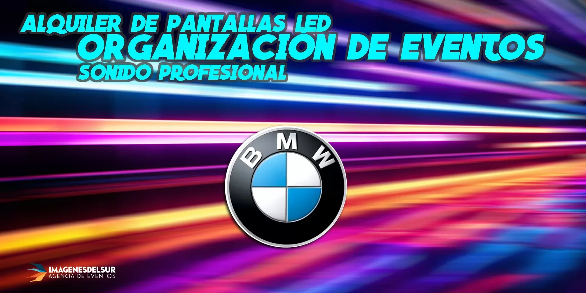 Alquiler de Pantallas LED para eventos - Imágenes del Sur | ALQUILER DE PANTALLA LED PARA EVENTO (Lanzamiento BMW Serie 1 118I y X1)