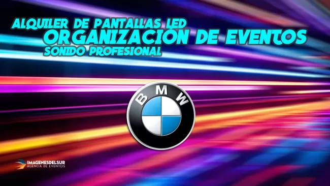 Alquiler de Pantallas LED para eventos - Imágenes del Sur | ALQUILER DE PANTALLA LED PARA EVENTO (Lanzamiento BMW Serie 1 118I y X1)